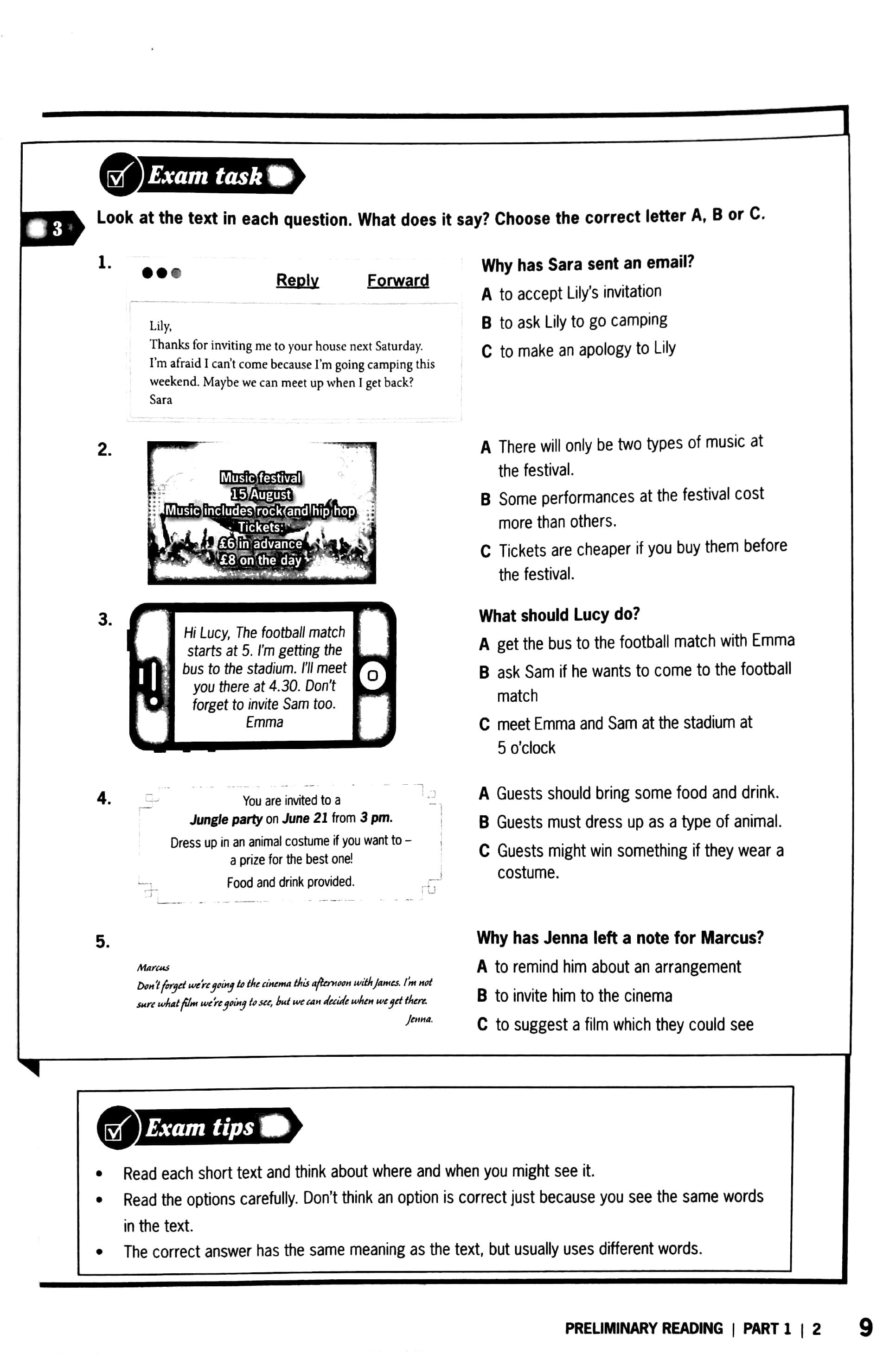 Cam English Exam Booster for Preliminary and Preliminary for Schools w/o Ans Key w Audio