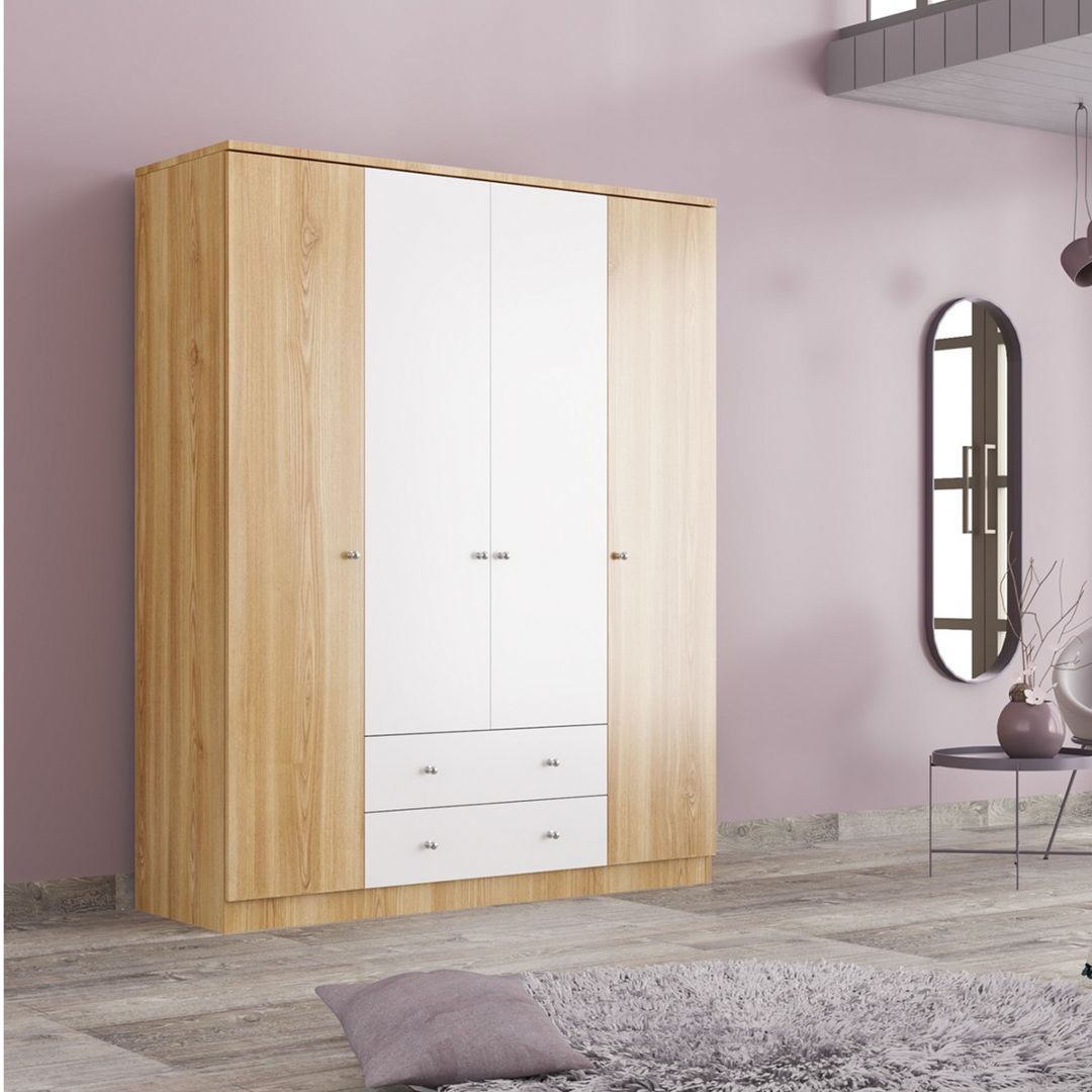 Tủ quần áo hiện đại thiết kế tiện dụng SMLIFE Clidos