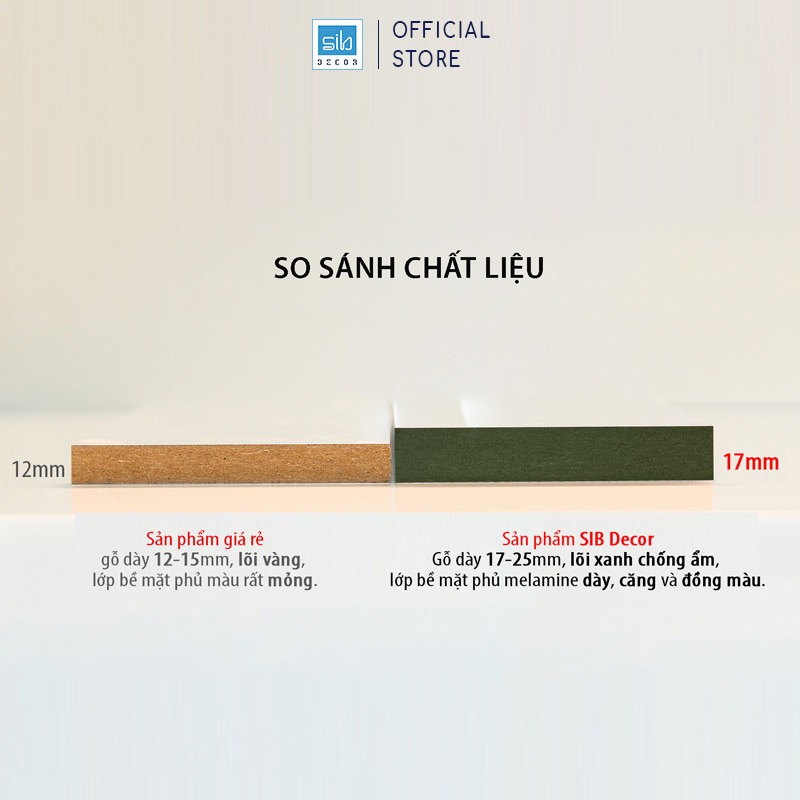 Tủ Gỗ Để Vang Trưng Bày Phối Cánh Kính Dài 80cm, Kèm Đèn LED Hiện Đại Thương Hiệu SIB Decor TR05
