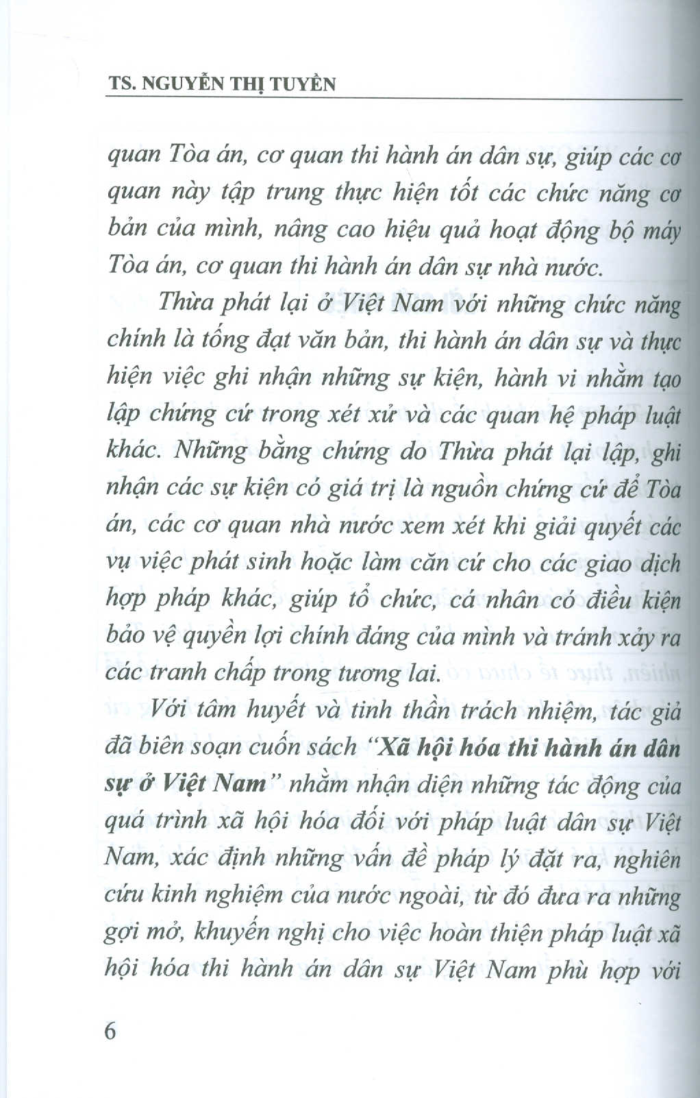 Xã Hội Hoá Thi Hành Án Dân Sự Ở Việt Nam (Sách chuyên khảo)