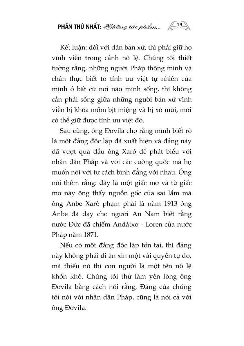 Một số tác phẩm chính luận tiêu biểu
