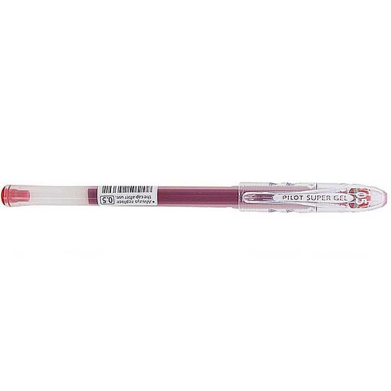 Bút Bi Pilot Supergel 0.5mm - Màu Đỏ