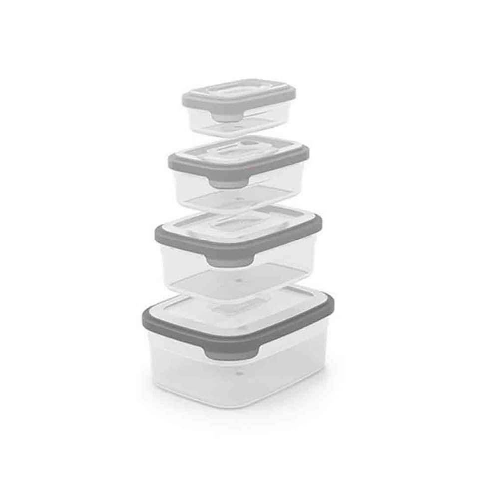 Bộ 4 Hộp Đựng Thực Phẩm Joseph Joseph 98472 Hàng Chính Hãng
