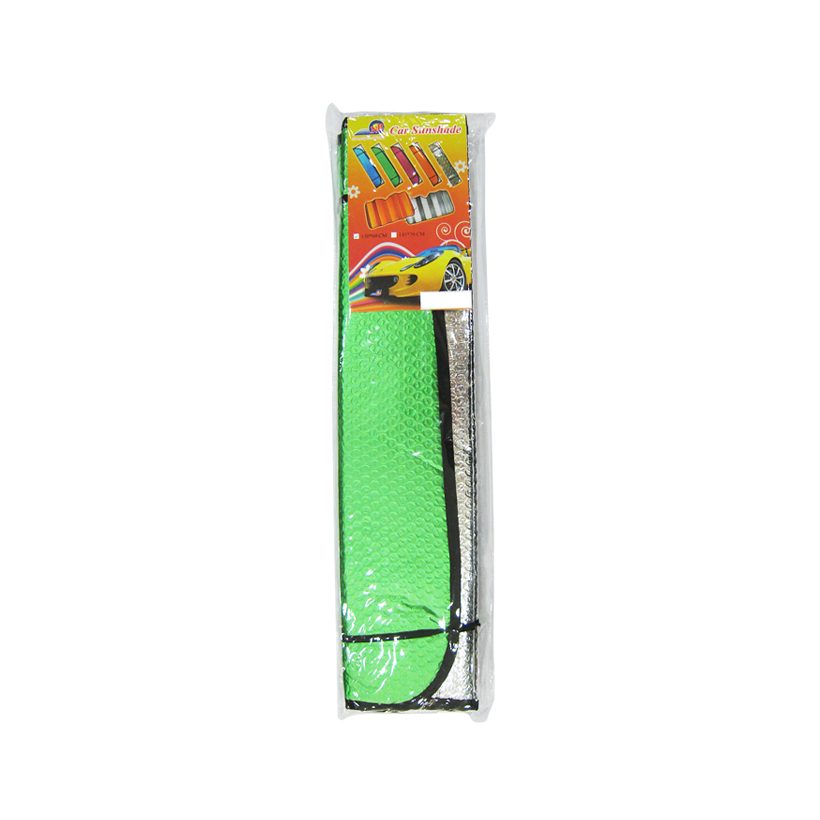 Che Nắng Ô Tô Xốp Trước Ngắn Loại Dày NB BST-11035 Màu Lá (60x130 cm)
