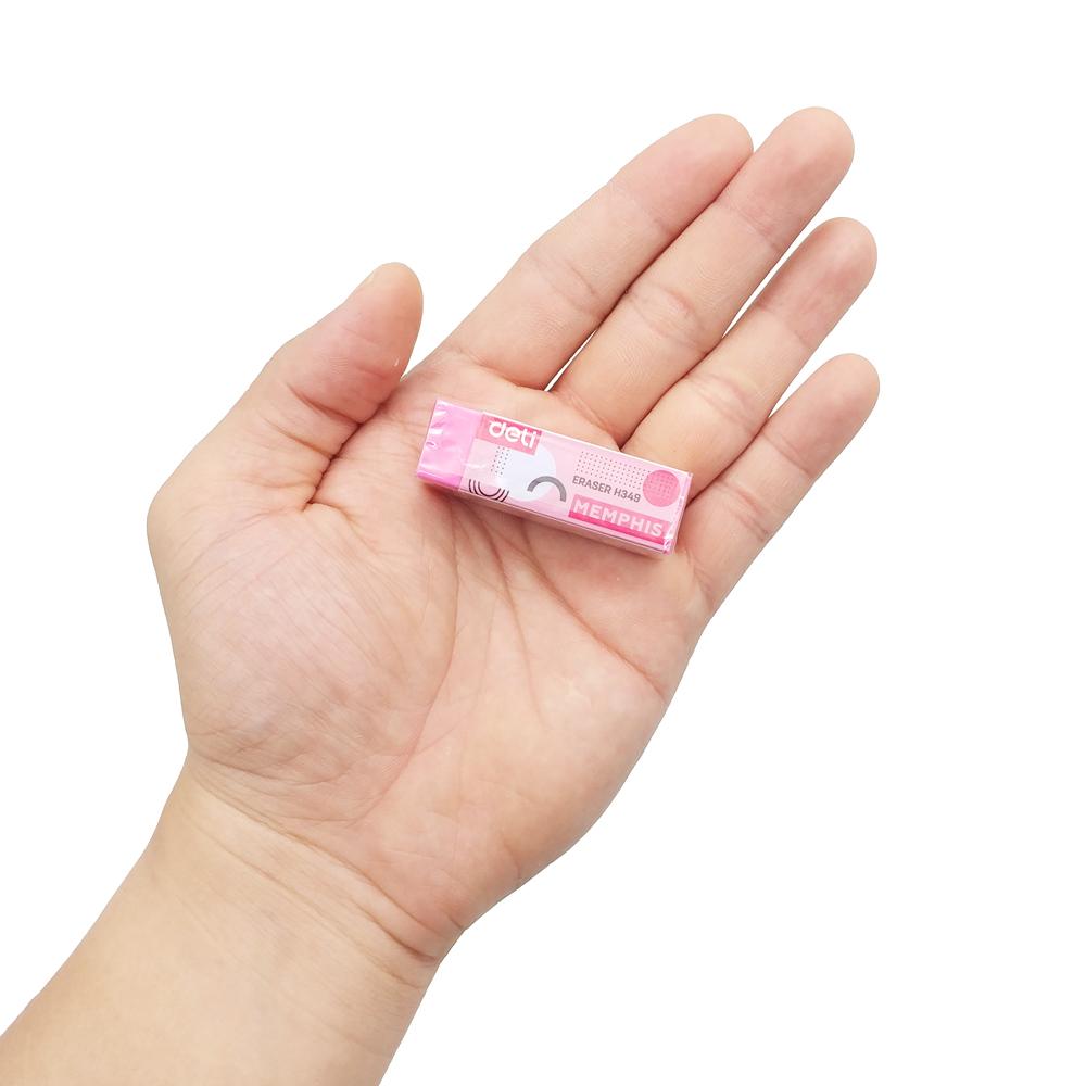 Gôm Tẩy Deli EH349 - Màu Hồng