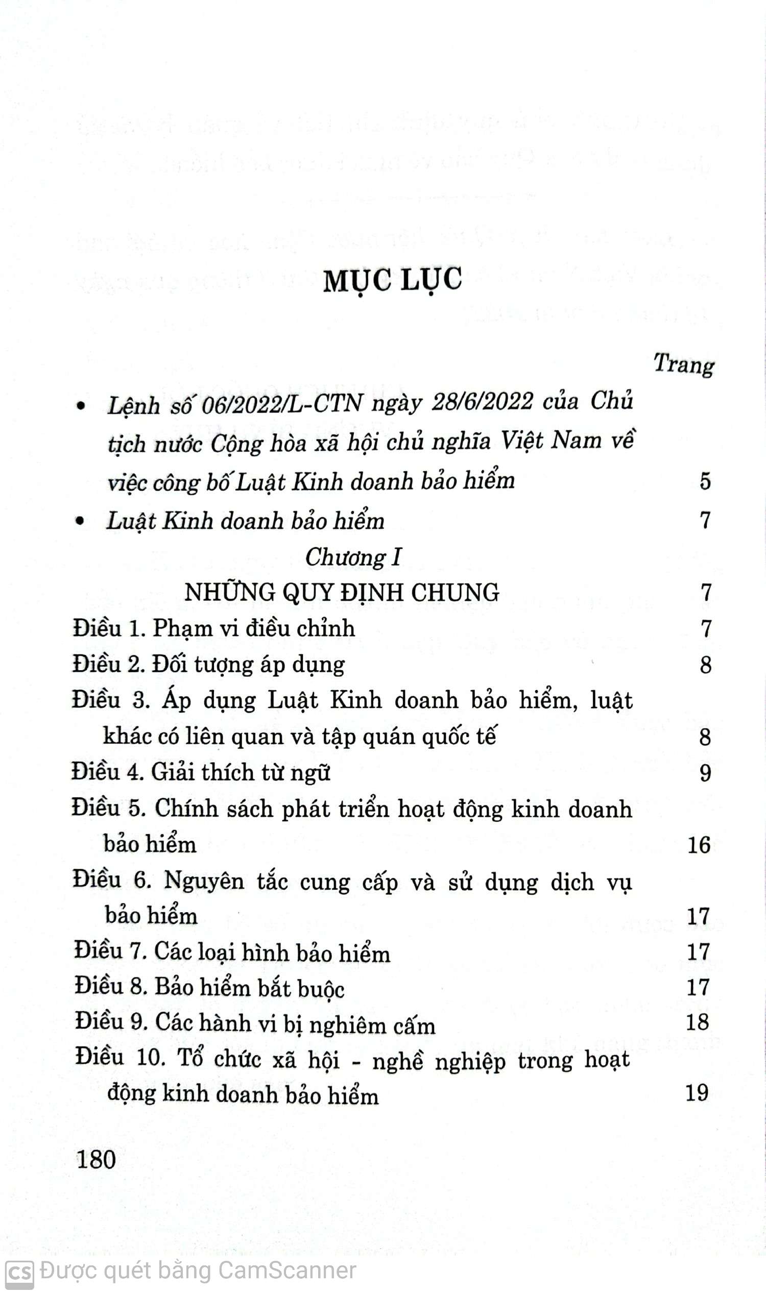 Luật Kinh doanh bảo hiểm