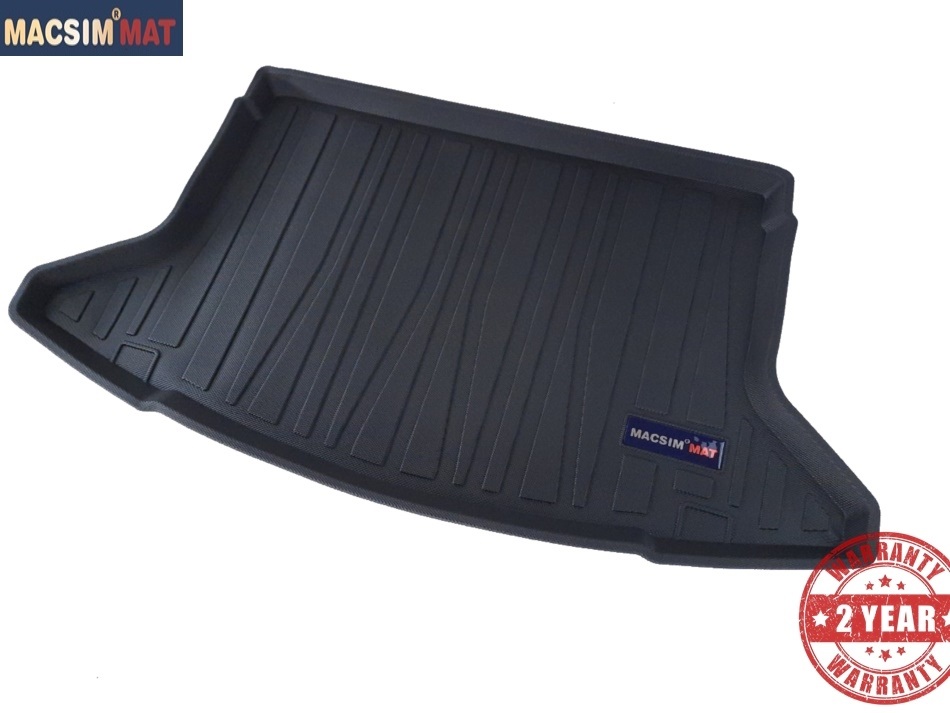 Thảm lót cốp xe ô tô Hyundai I30 2018-đến nay nhãn hiệu Macsim chất liệu TPV cao cấp màu đen (DT14)