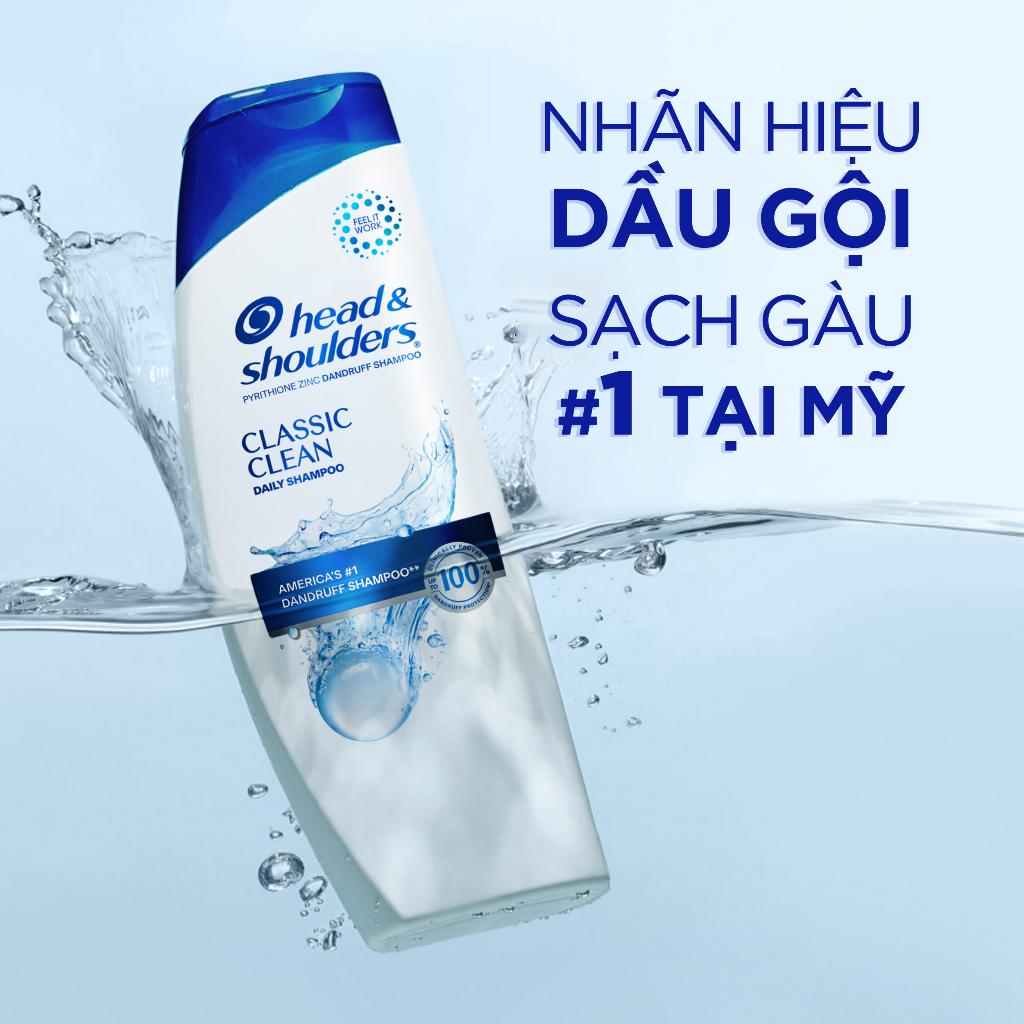 Dầu Gội Head & Shoulder Classic Clean Ngăn Ngừa Gàu 613ml