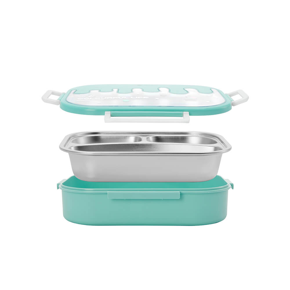 Hộp cơm cho trẻ em chia ngăn inox 304 Elmich Babycare EL-0009 - Hàng chính hãng