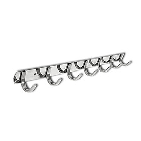 Móc áo dẹp 7 móc inox 304