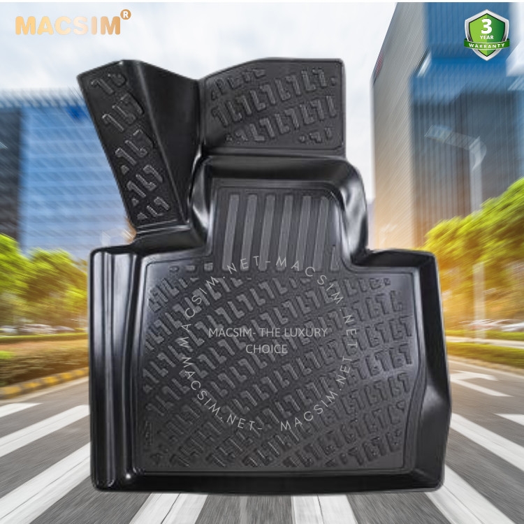 Thảm lót sàn ô tô nhựa TPU Silicon BMW first generation X5 E53 1999-2006 Nhãn hiệu Macsim