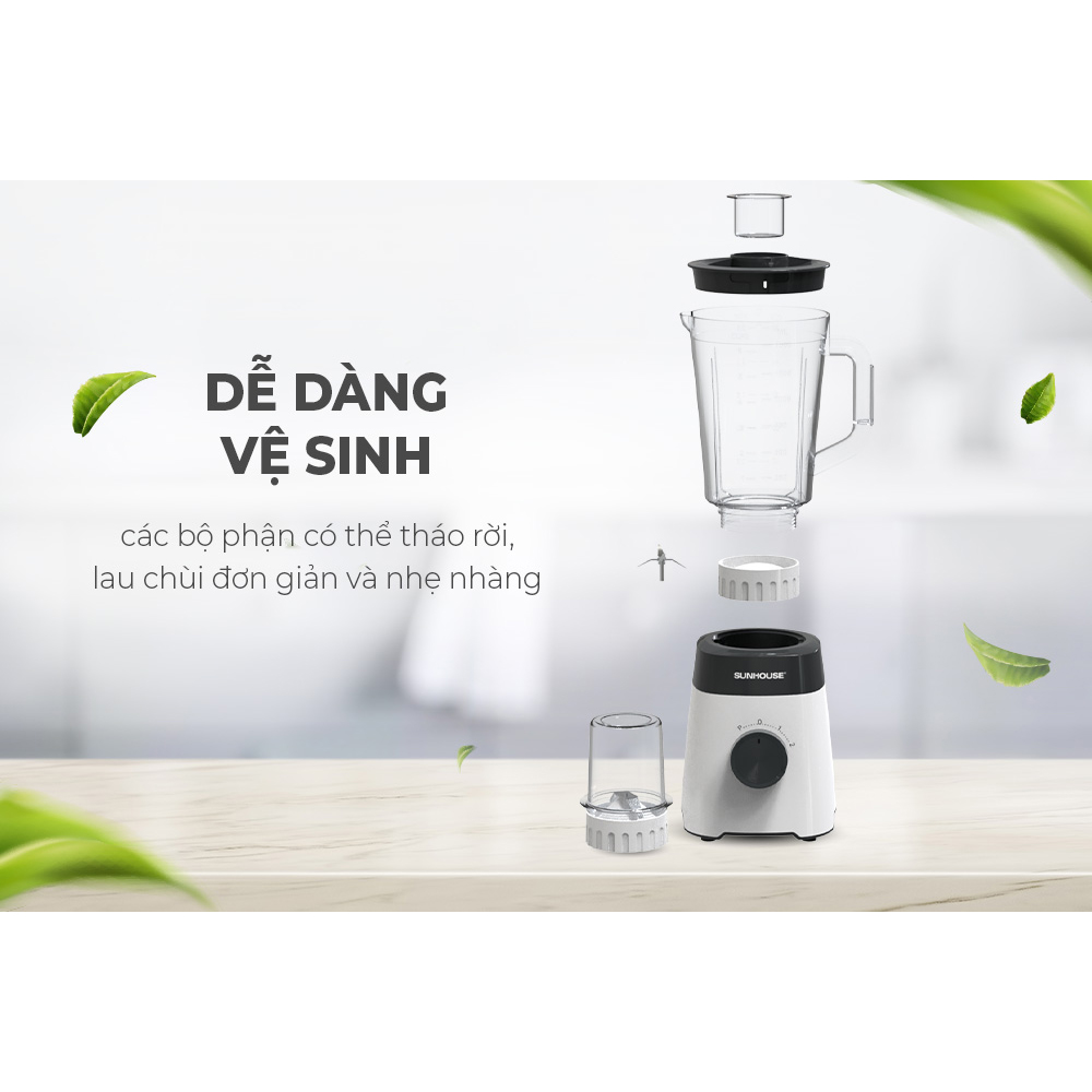 Máy xay sinh tố đa năng Sunhouse SHD5114 (450W) - Hàng chính hãng