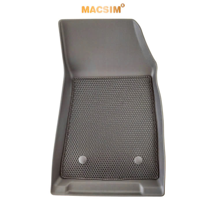 Thảm ô tô sd3 2 lớp dạng lưới lục giác MG5 2021-2024+ màu đen - bề mặt cao su siêu sạch - Macsim