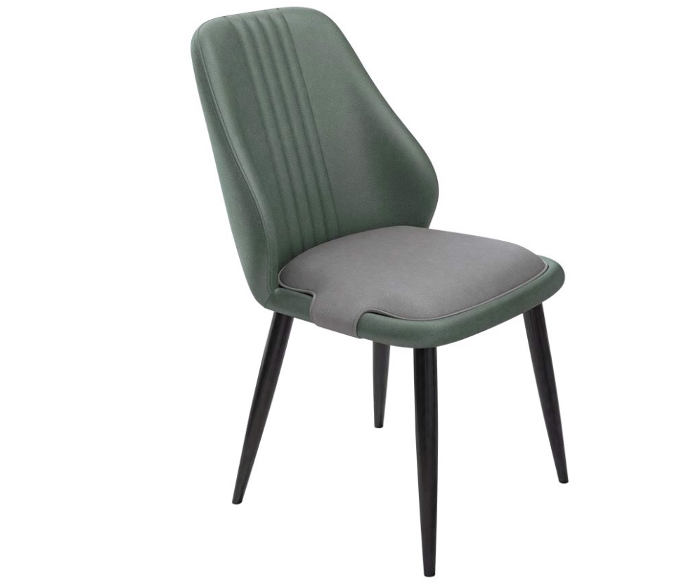 Ghế ăn bọc simily Tundo lưng sọc cao cấp kích thước 45 x 47 x 85 cm