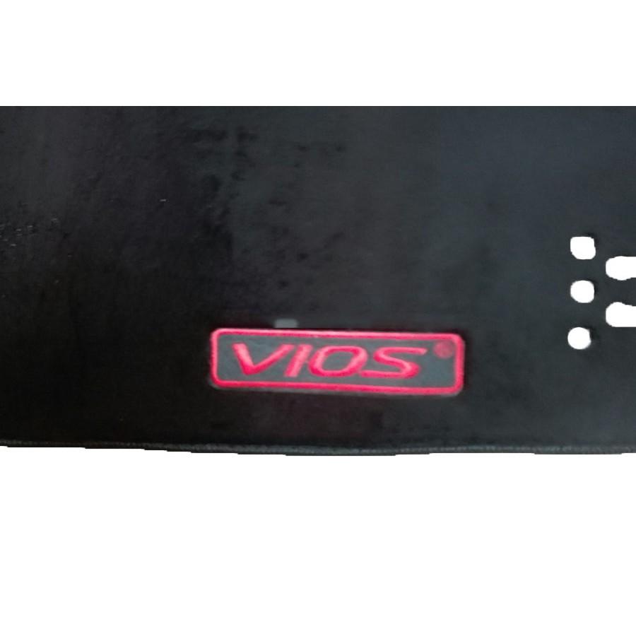 Thảm Taplo Dành Cho Xe Toyota Vios 2019 2020 2021 Mẫu Nhung Lông Cừu, Mặt Dưới Có Chống Trượt