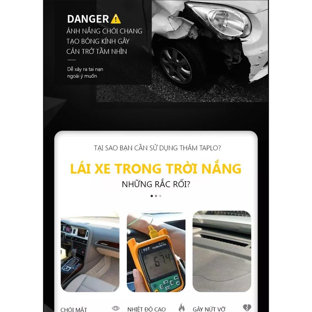 Thảm taplo dành cho HONDA CIVIC 2016-2020 Vân cacbon cao cấp chống nắng nóng hiệu quả