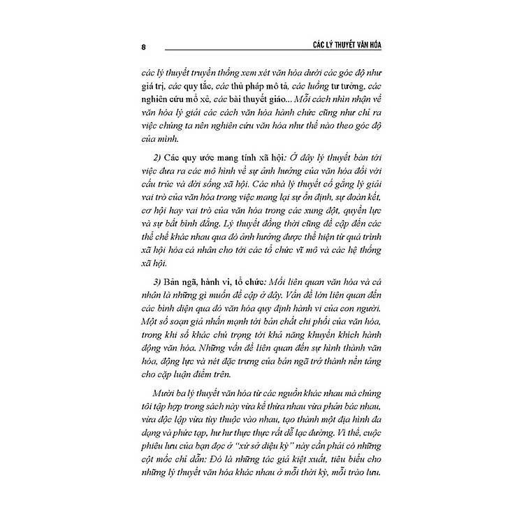 Sách - Các Lý Thuyết Văn Hóa - Đỗ Lai Thuý - VIETNAMBOOK
