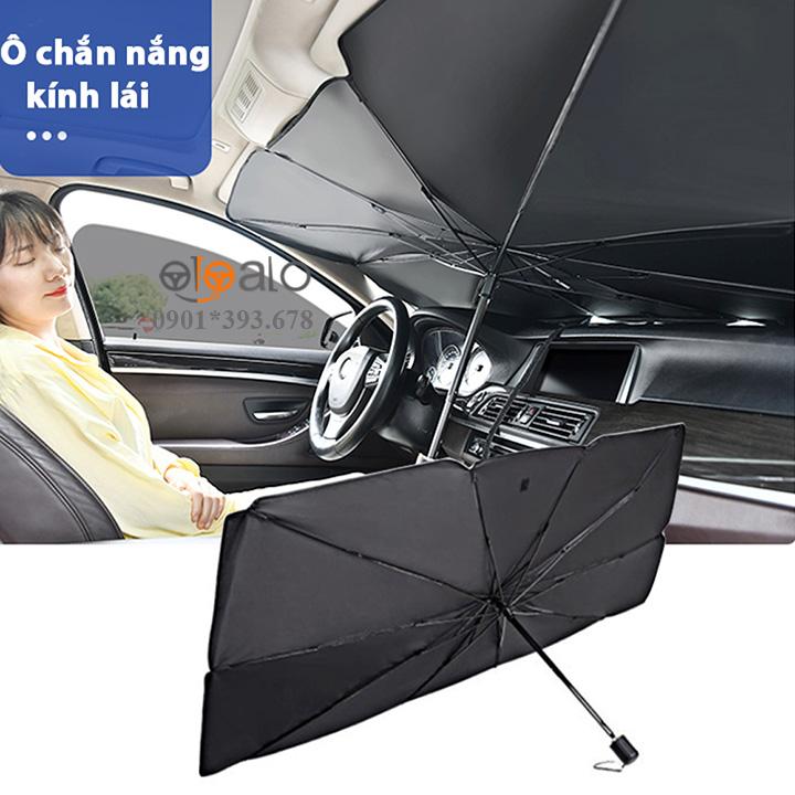 Ô dù che chắn nắng kính lái ô tô Hyundai Getz vải dù tráng nhôm cao cấp ODCKL