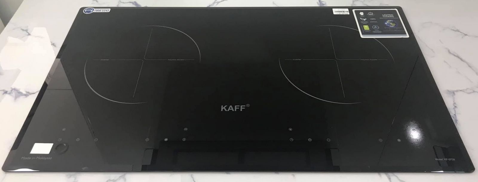 Bếp từ đôi KAFF KF-073II Malaysia - Hàng Chính Hãng