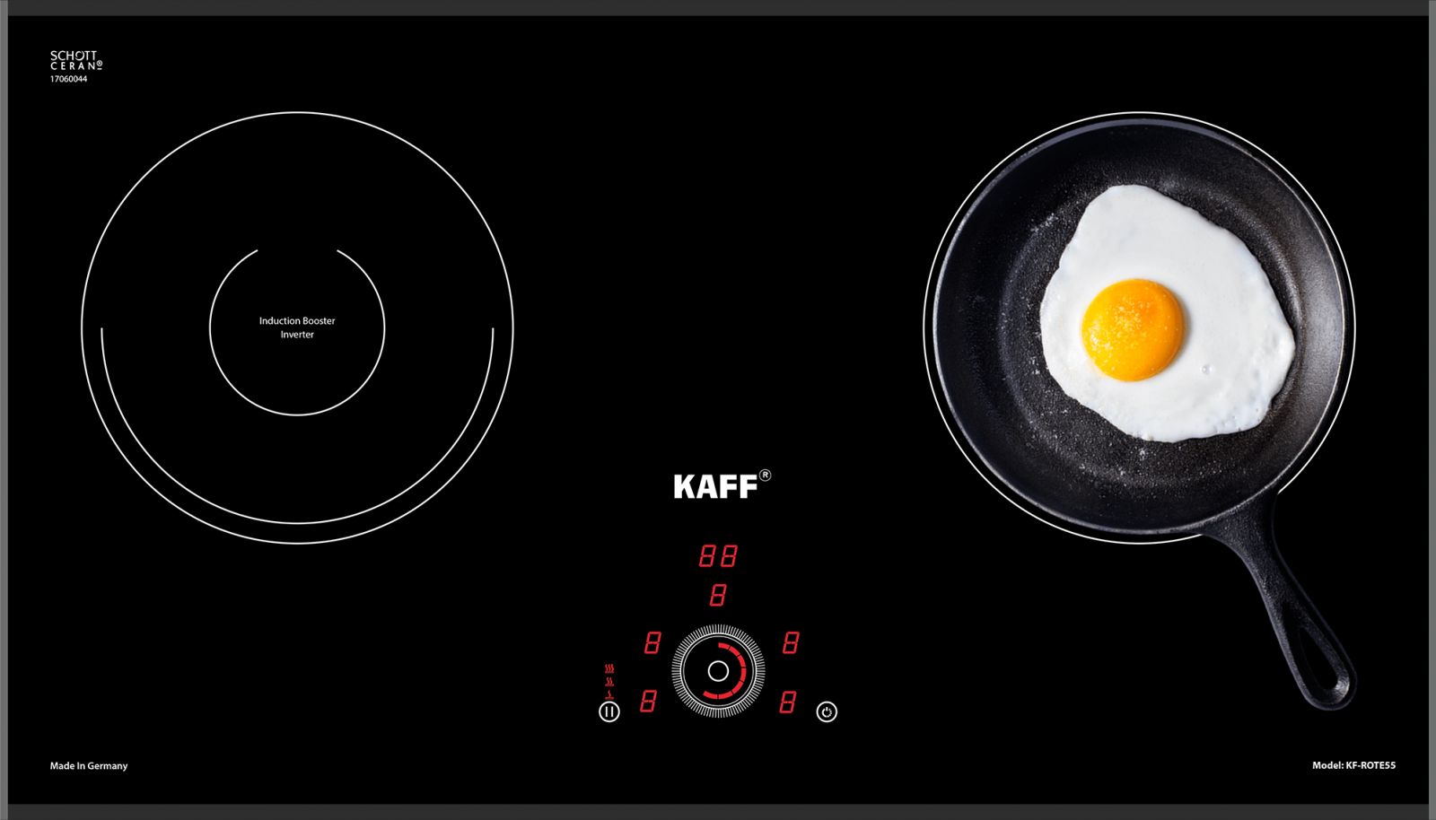 Bếp Điện Từ Kaff KF-ROTE55 - Hàng Chính Hãng