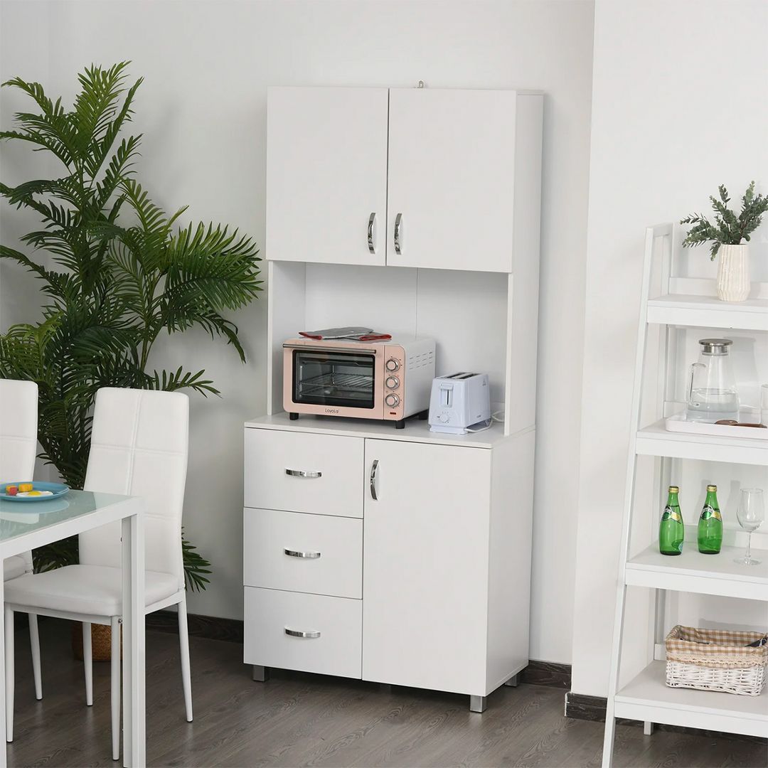 Tủ đựng đồ phòng bếp thiết kế đẹp SMLIFE Dauphin