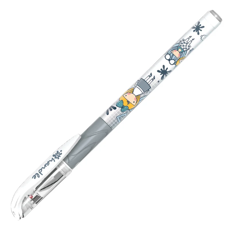 Vỉ 2 Bút Thiên Long TP-GEL01 ( Mực Xanh, Mực Đen) - Giao Màu Ngẫu Nhiên