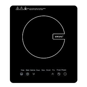 Bếp Điện Từ Đơn Cảm Ứng Đặt Âm OWANI BT-2200 - Hàng Chính Hãng