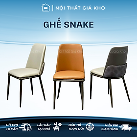 Ghế ăn Snake chân sắt sơn tĩnh điện