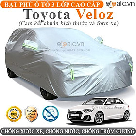Bạt che phủ xe ô tô Toyota Veloz 3 lớp cao cấp