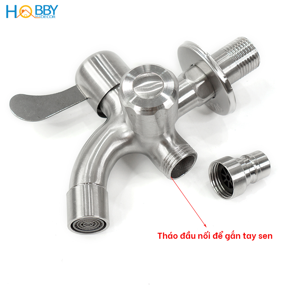 Củ sen lạnh 2 van đóng mở đa năng HOBBY Home Decor CS3