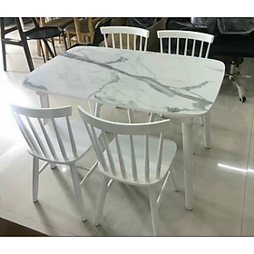 Bộ bàn ăn Juno Sofa 4 ghế Cheap4 ngang 80 x 1m1