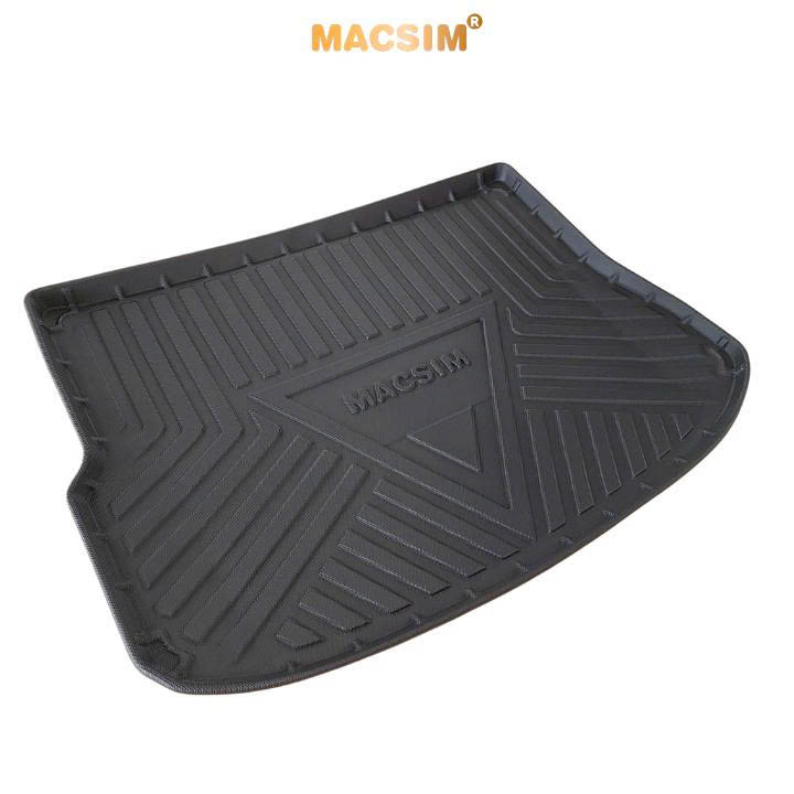 Thảm lót cốp (qd) xe ô tô LAND ROVER EVOQUE 2013-2018 nhãn hiệu Macsim chất liệu nhựa TPV cao cấp màu đen