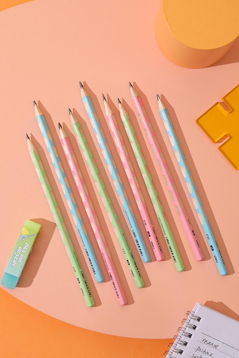 Bút Chì Định Vị Deli 2B - Phiên Bản Sơn Tùng M-TP Giới Hạn - Deli C32-2B - Màu Xanh Dương