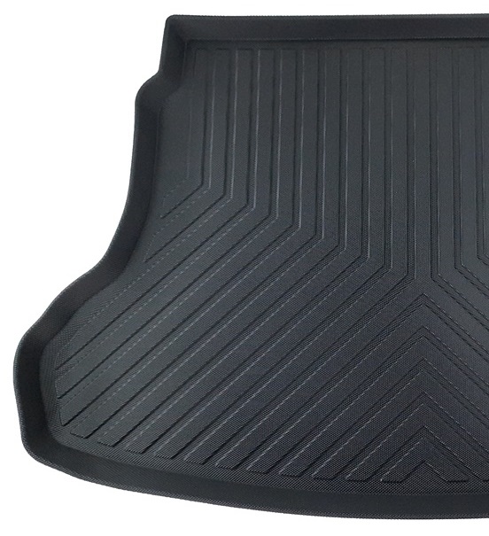 Thảm lót cốp xe ô tô Hyundai Verna/Accent(sedan) 2010-2016 nhãn hiệu Macsim chất liệu TPV cao cấp màu đen (D0203)
