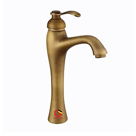 Vòi rửa mặt, vòi rửa lavabo nóng lạnh thân cao tân cổ điển GR 8603C