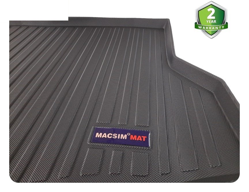Thảm lót cốp xe ô tô Mercedes CLA 2014 - 2018 đến nay nhãn hiệu Macsim chất liệu TPV cao cấp màu đen (199)