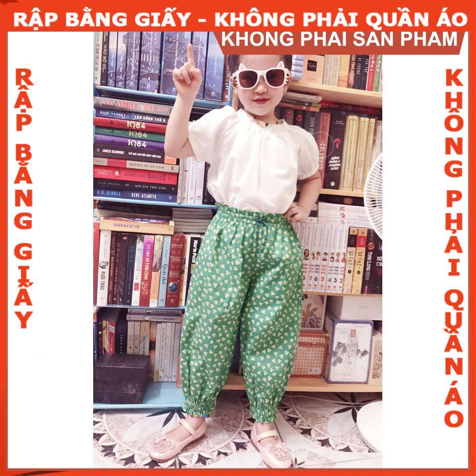 Rập giấy A0 đồ bộ bé gái mã R416 (BẢN VẼ)