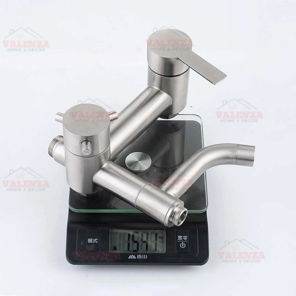 Bộ sen cây tắm đứng inox sus304 nóng lạnh Valenza SCT-01