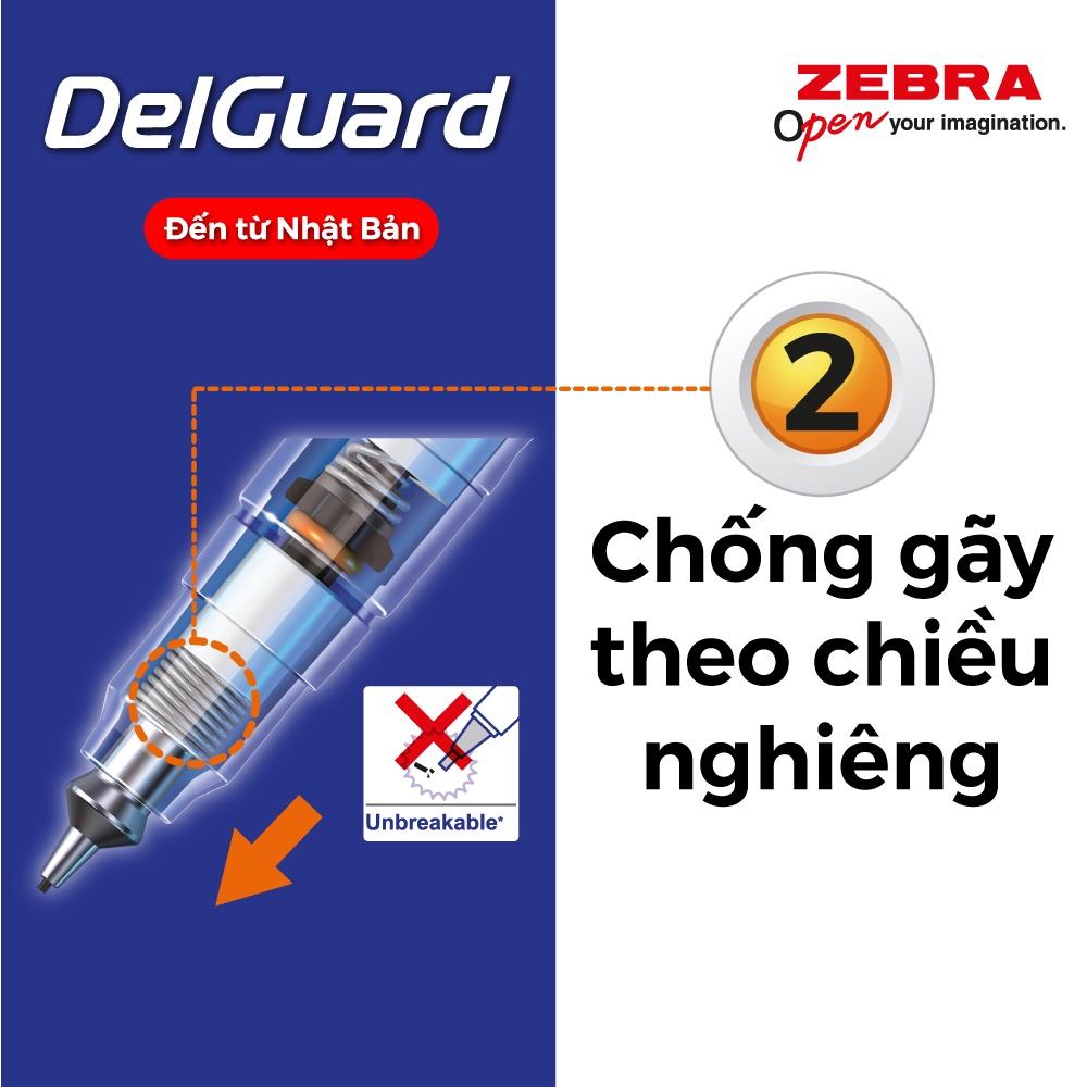 Viết Chì bấm không gãy Zebra Delguard Light 0.5mm