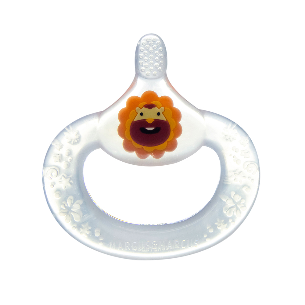 Bàn chải đánh răng kiêm gặm nướu silicon cho bé Marcus & Marcus, từ 6 tháng - Marcus