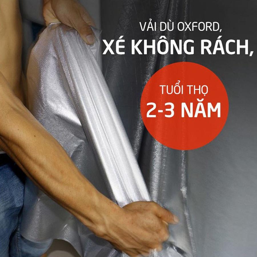 Bạt che xe ô tô 5 chỗ 3 lớp cao cấp , bạt phủ trùm xe hơi Kia Morning, i10, Wigo, Fadil,spark chống nước, cách nhiệt