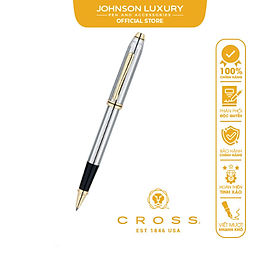 Bút Ký Doanh Nhân Cao Cấp CROSS Townsend Mạ Chrome Và Mạ Vàng 23KT