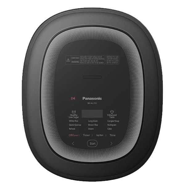 Nồi Cơm Điện Tử Cao Tần Giảm Đường Panasonic SR-HL151KRA 1.5 lít - Hàng chính hãng
