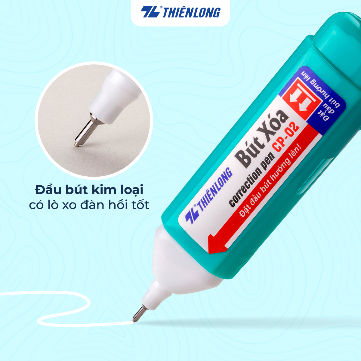 Bộ 2 Bút xóa Thiên Long CP-02