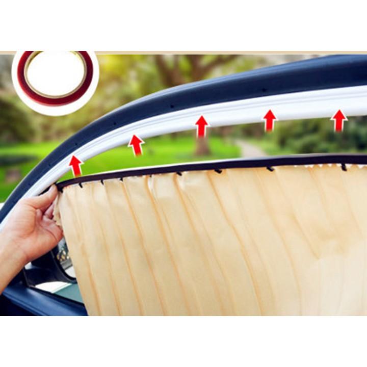 Rèm vải che chắn nắng xe ô tô Chevrolet Cruze Cao Cấp gắn nam châm keo 3M