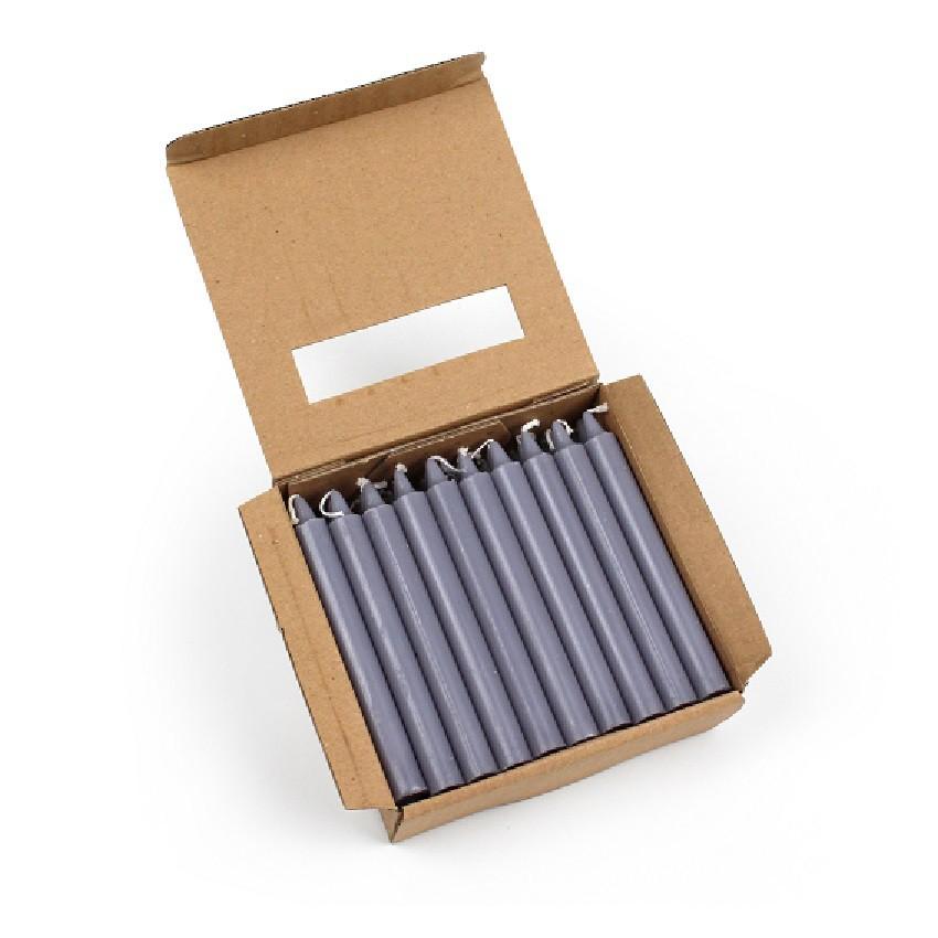 Hộp 30 nến taper Eden Candle FTRAMART EDC2324 cao 11 cm (Than củi)