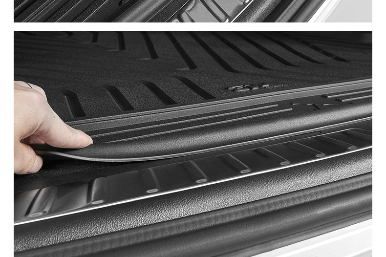 Thảm lót cốp xe ô tô BMW new X5 G05 2019+ nhãn hiệu Macsim 3W chất liệu TPE cao cấp màu đen