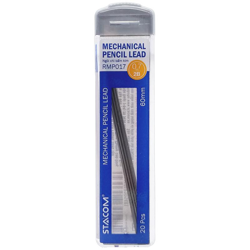 Ruột Bút Chì Kim Bấm 2B 0.7 mm - Stacom RMP017