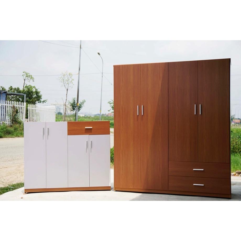 Tủ Nhựa 4 Cánh Siêu Bền