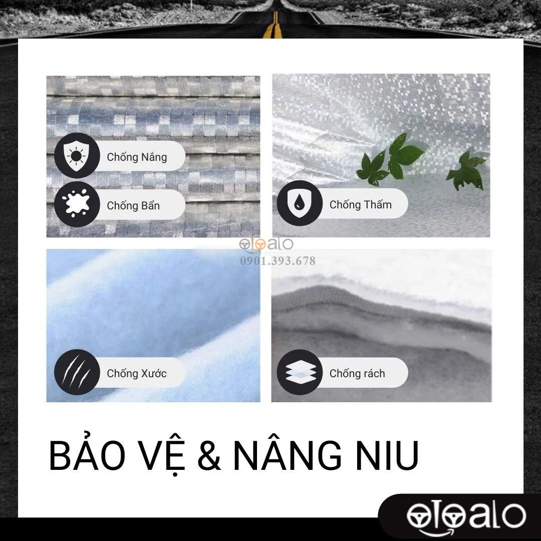Bạt phủ xe ô tô Kia Morning vải dù 3 lớp CAO CẤP BPXOT